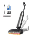 DREAME T16 Pro Heat-A Aspirapolvere per liquidi e solidi, ultra sottile da 9,85 cm, lavaggio con acqua calda a 90 °C, rimozione olio, triplo bordo, 0 grovigli, 30 kPa, autopulizia intelligente a 95 °C, AutoAdapt, batteria rimovibile, app