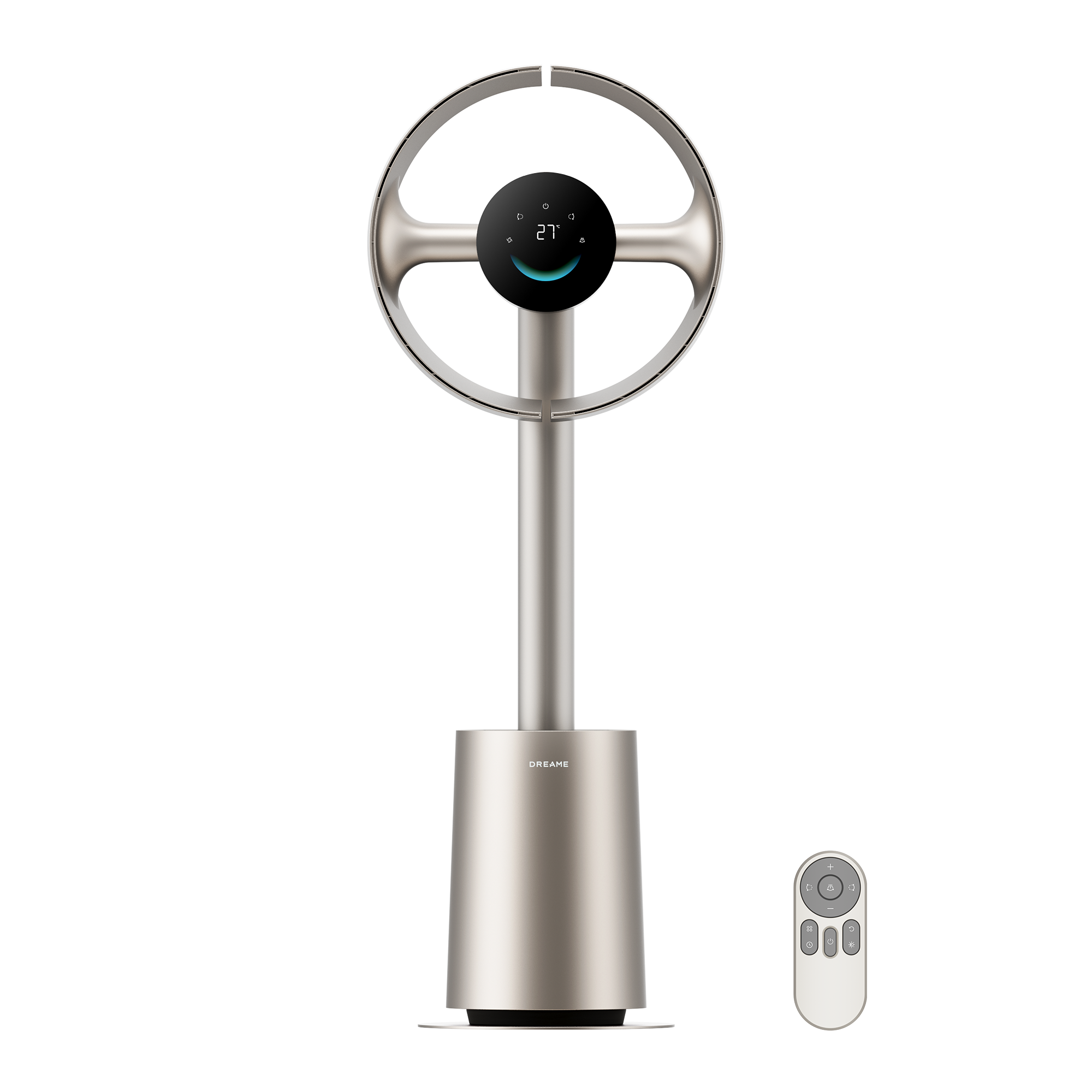 DREAME MF10 Ventilatore senza Pale con Flusso d’Aria a 270°, Circolazione in Tutta la Stanza, Flusso d’Aria che si Adatta alla Temperatura, Sperimenta un Nuovo Tipo di Ventilazione, Filtro Lavabile